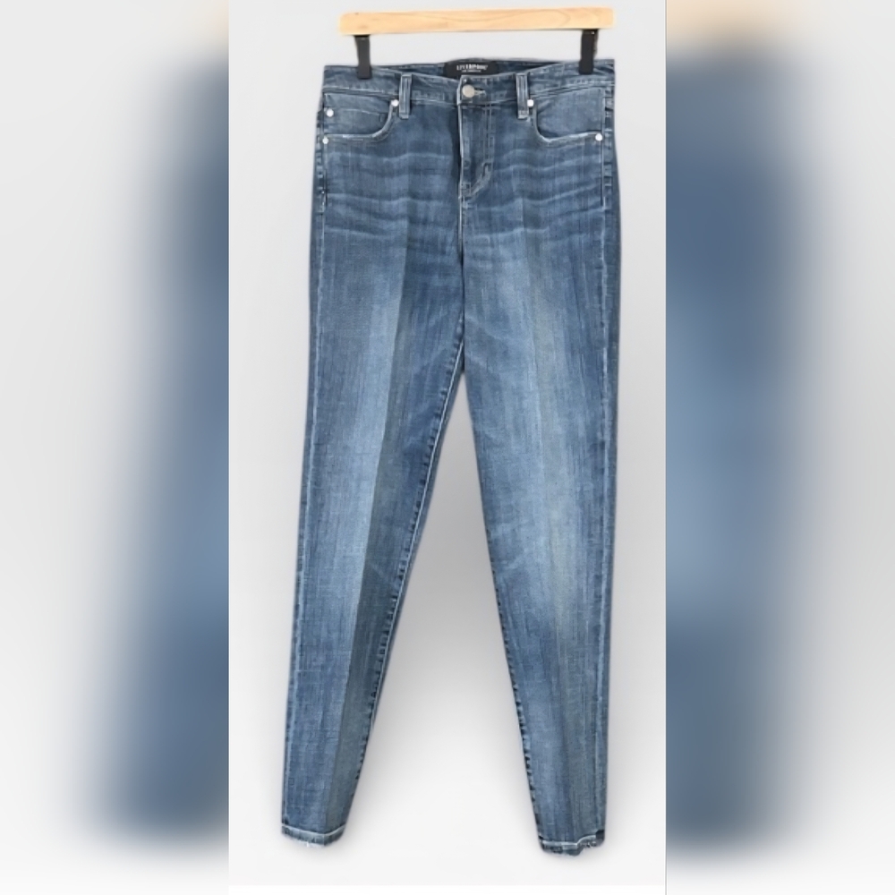 Liverpool Los Angeles Mid Rise Straight Leg Jeans in Arbor Hill Women’s Size 6